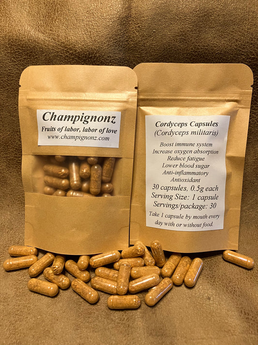 Cordyceps Capsules (30ct)